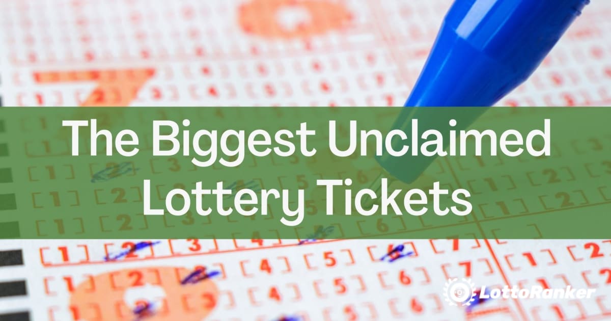 Suurimad väljavõtmata loteriipiletid