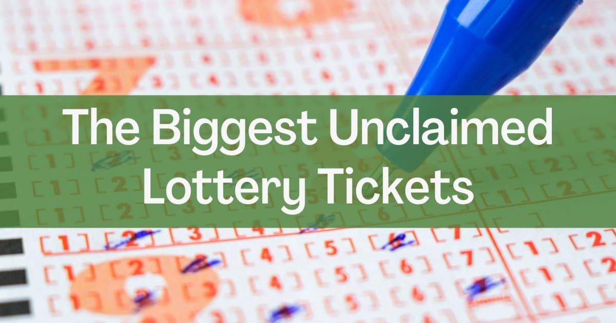 Suurimad väljavõtmata loteriipiletid